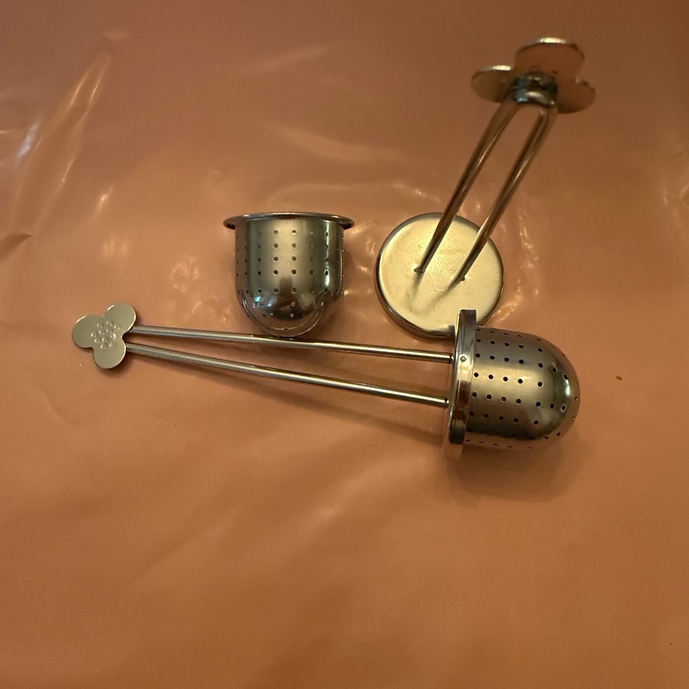 Silver Tea Infuser Set - Picture 3 of 8